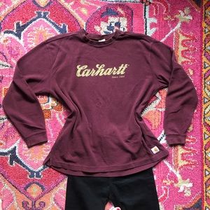Vintage Carhartt waffle knit lightweight sweater